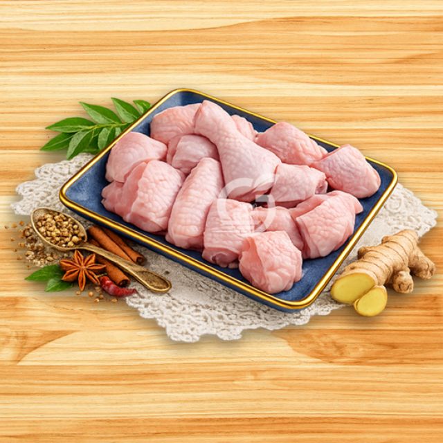 1 Full Chicken Curry Cut (Skin)