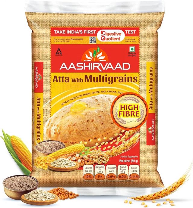 AASHIRWAAD MULTIGRAIN ATTA 1KG
