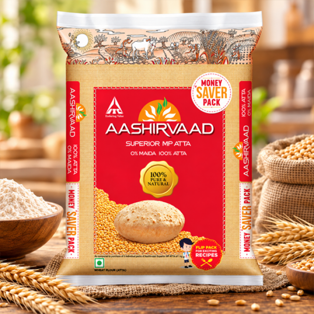 Aashirvaad Wheat Atta 5Kg
