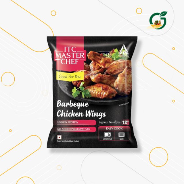 ITC Master Chef Barbeque Chicken Wings 360 gm (12 pcs)