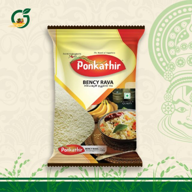 Ponkathir Bency Wheat Rava 500gm