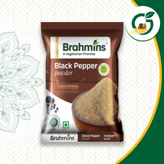 Brahmins Black Pepper 100gm