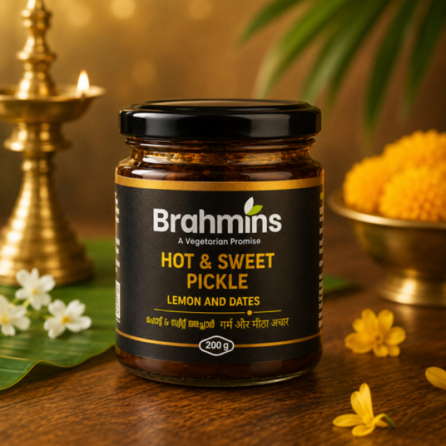 Brahmins Hot & Sweet Pickle 200gm