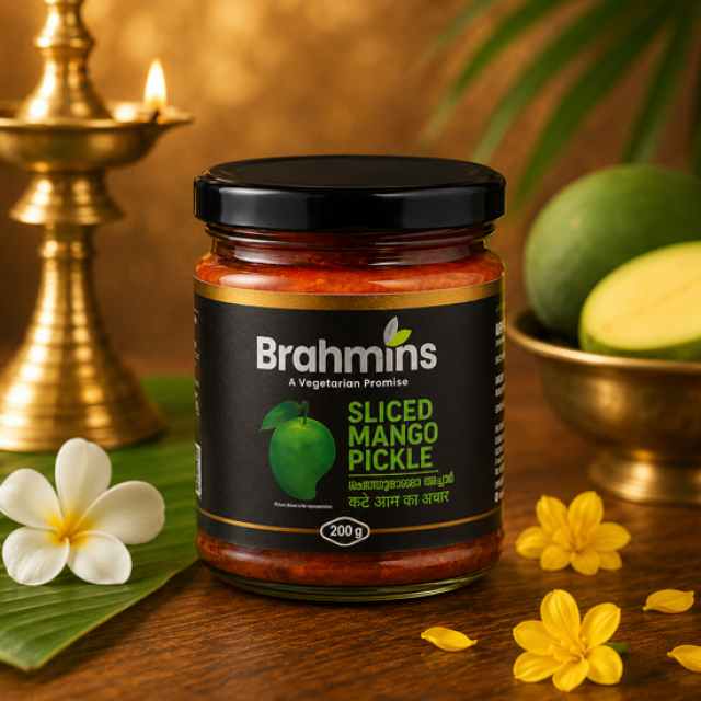 Brahmins Sliced Mango Pickle 200gm