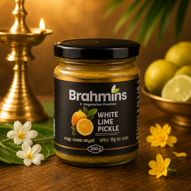 Brahmins White Lime Pickle 200gm