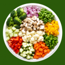 Freshly Cut Vegetables