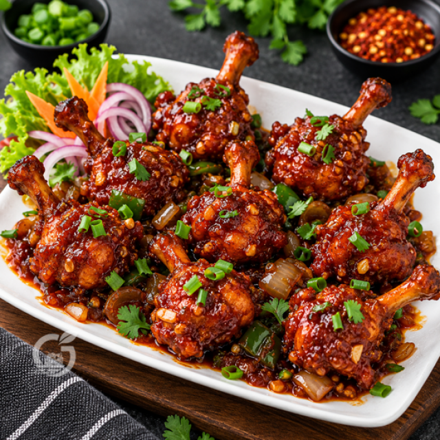 Chicken Lollipop Masala (Full Plate)