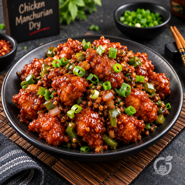 Chicken Manchurian Dry (Full Plate)