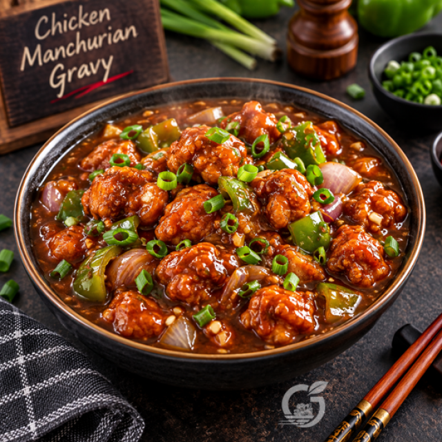 Chicken Manchurian Gravy (Full Plate)