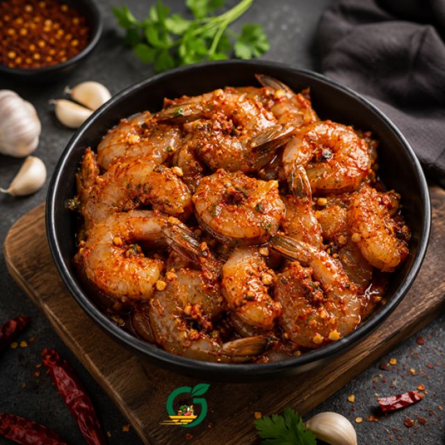 Chilli Garlic Prawns