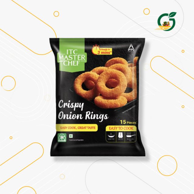 ITC Master Chef Crispy Onion Rings 250gm (15 pcs)