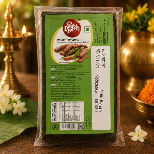 Double Horse Indian Tamarind 200gm