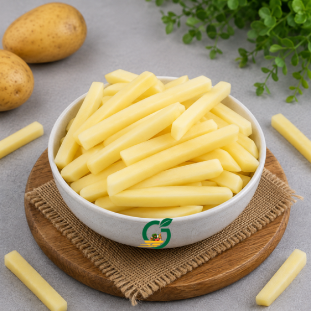 Freshly Cut Potato Fries