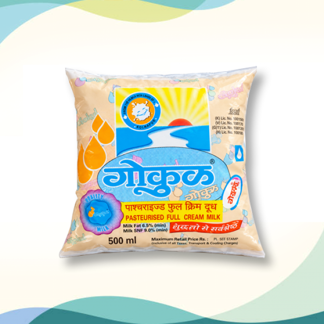 Gokul Cream Milk 500gm