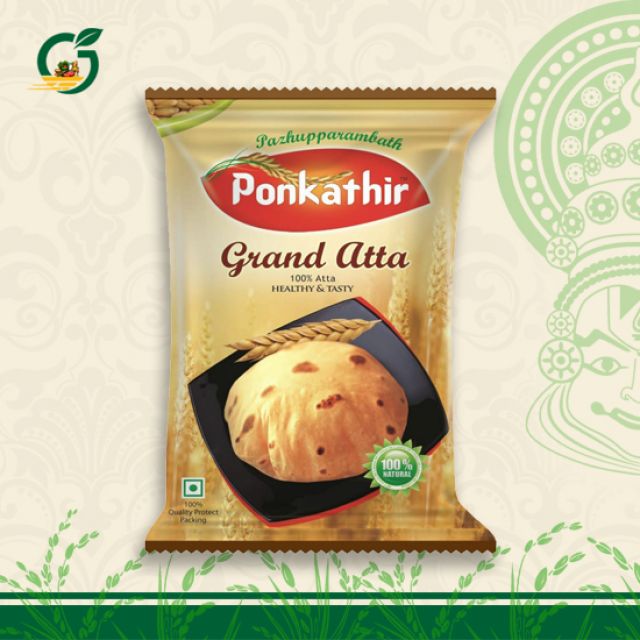 Ponkathir Grand Wheat Atta 1Kg