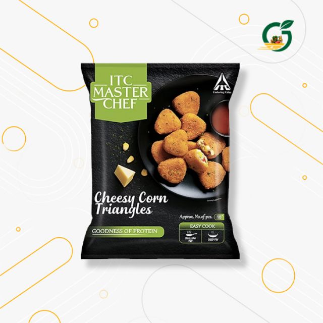 ITC Cheesy Corn Triangles 320gm