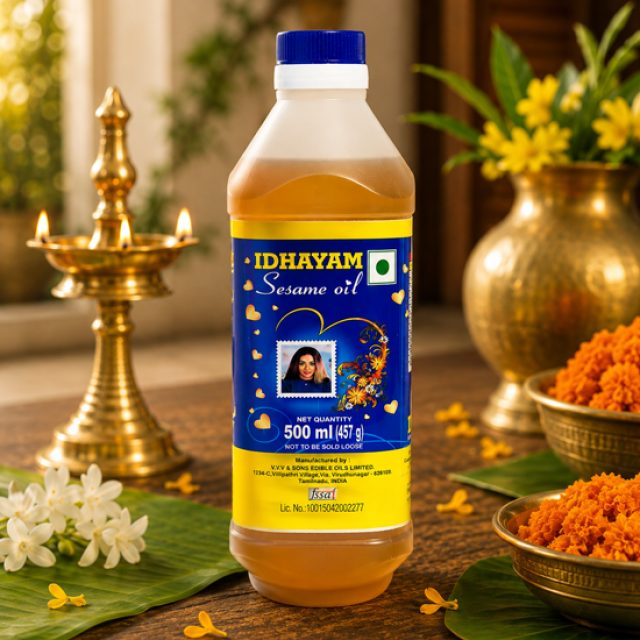 Idhayam Sesame Oil 500ml