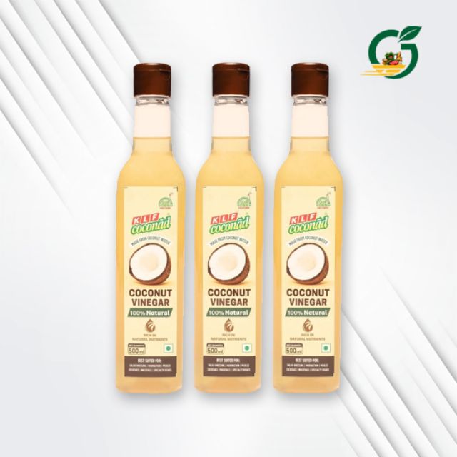 KLF Coconad Coconut Vinegar 500ml (Pack of 3)