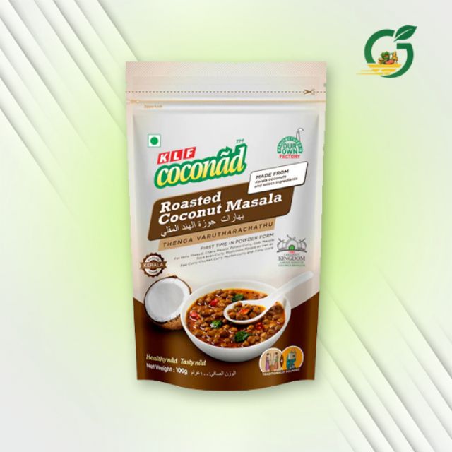 KLF Coconad Roasted Coconut Masala 100gm (Pack of 5)
