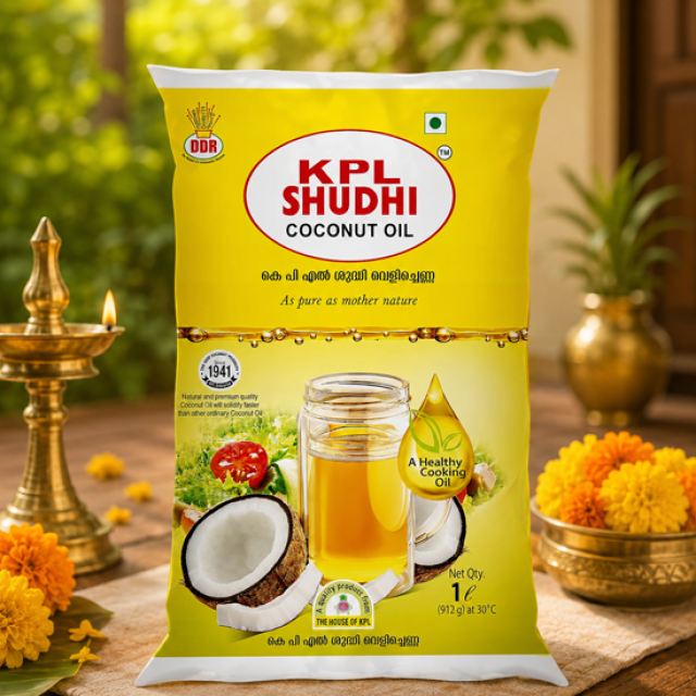 KPL Shudhi Coconut Oil 1 Ltr