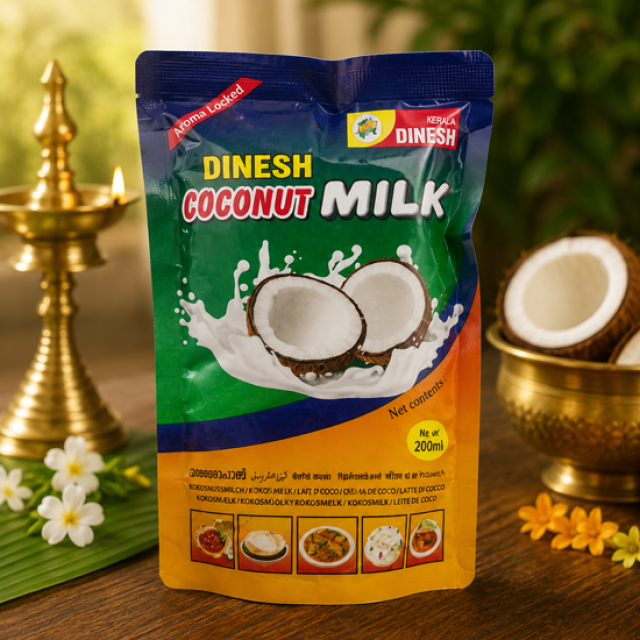 Kerala Dinesh Coconut Milk 200ml