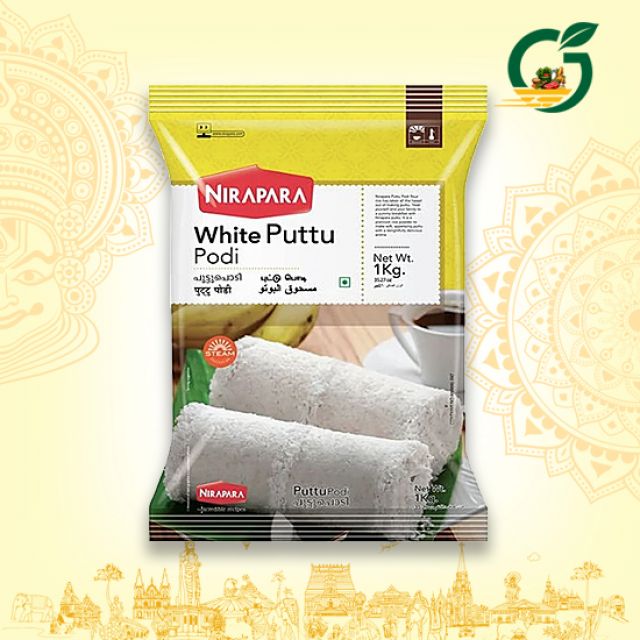 Nirapara White Puttu Podi 1Kg