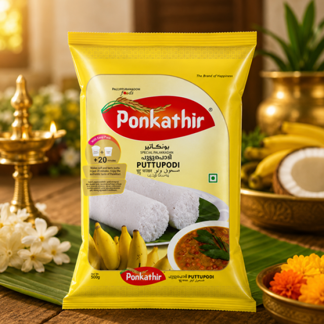 Ponkathir White Puttupodi 500gm