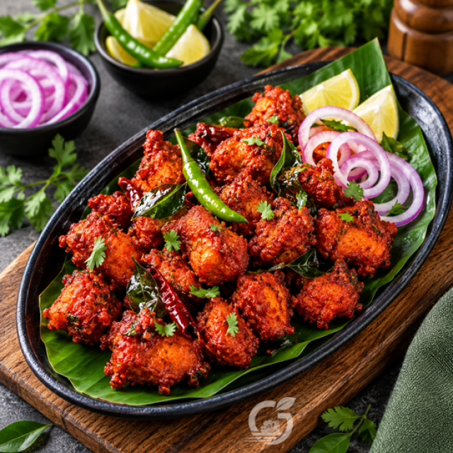 Spicy Chicken 65 (1 Plate)