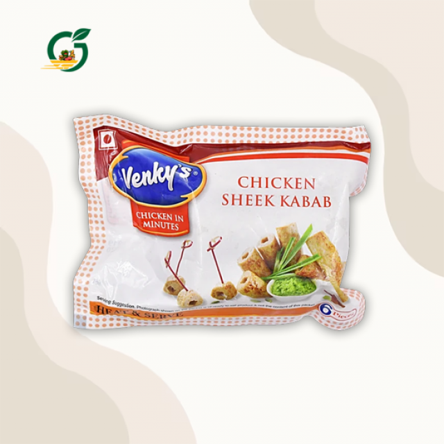 Venkys Chicken Sheek Kabab 250gm