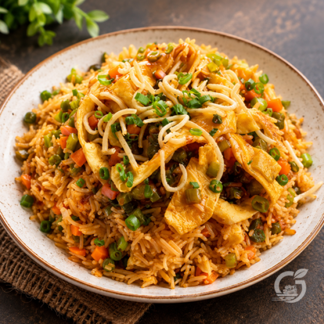 Chicken Triple Rice (Full Plate)
