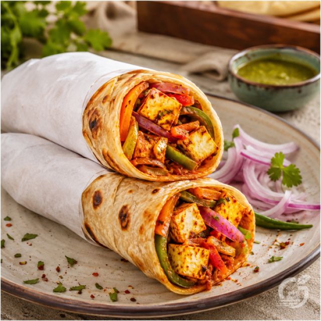 Paneer Kathi Roll